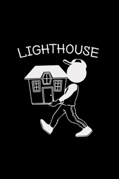 Lighthouse: 6x9 Lighthouse | grid | squared paper | notebook | notes