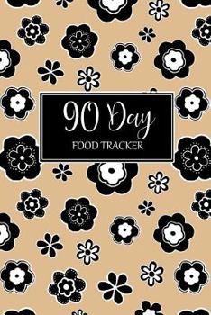 Paperback 90 Day Food Tracker: Beige Cover Book