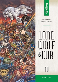 Paperback Lone Wolf and Cub Omnibus, Volume 10 Book
