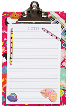 Hardcover Bedroom Floor Mini Clipboard Book