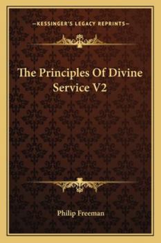 Paperback The Principles Of Divine Service V2 Book