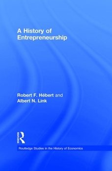 Paperback A History of Entrepreneurship Book