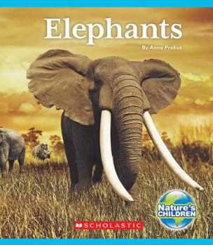 Hardcover Elephants (Nature's Children) Book