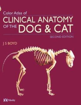 Hardcover Color Atlas of Clinical Anatomy of the Dog and Cat Book