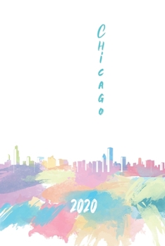 Chicago 2020: 6x9 Planner with monthly weekly calendars and monthly budgets
