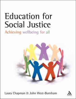 Paperback Education for Social Justice: Achieving wellbeing for all Book