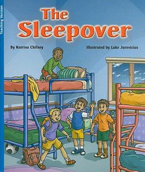 Paperback The Sleepover, Levels 9-10: Teacher Note (Rigby Flying Colors Blue) Book