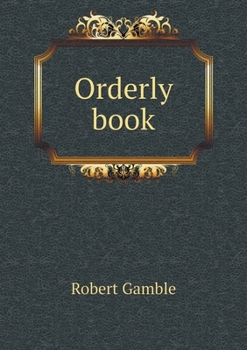 Paperback Orderly book