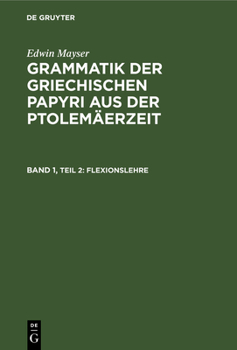 Hardcover Flexionslehre [German] Book