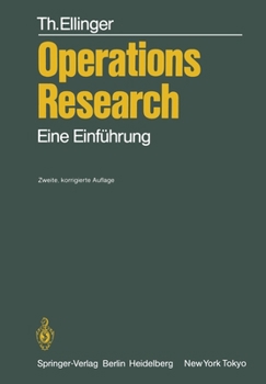 Paperback Operations Research: Eine Einf?hrung [German] Book