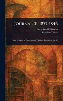 Hardcover Journal 01, 1837-1846 Book