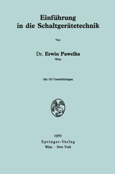 Paperback Einführung in Die Schaltgerätetechnik [German] Book