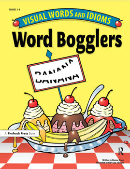 Paperback Word Bogglers: Visual Words and Idioms Book