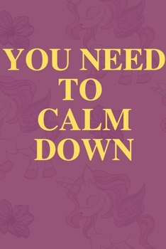 Paperback You Need to Calm Down Notebook: Taylor Swift Composition Journal, College Ruled Blank Lined Designer Notebook Journal Book