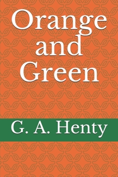 Paperback Orange and Green Book