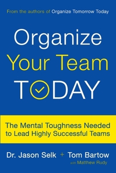 Paperback Organize Your Team Today Book