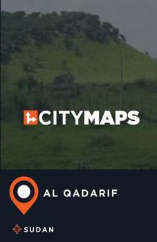 Paperback City Maps Al Qadarif Sudan Book