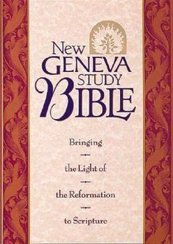 Hardcover New King James Version New Geneva Study Bible Leatherflex Book