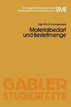 Paperback Materialbedarf Und Bestellmenge [German] Book