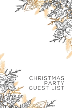 Christmas Party Guest List: Christmas Party Planner for Guests – Guest Checklist
