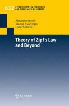 Paperback Theory of Zipf's Law and Beyond Book