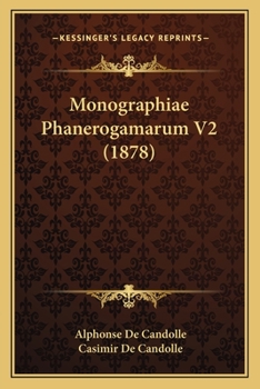 Paperback Monographiae Phanerogamarum V2 (1878) [Latin] Book