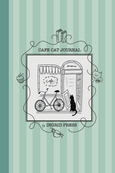 Cafe Cat Illustrated Journal