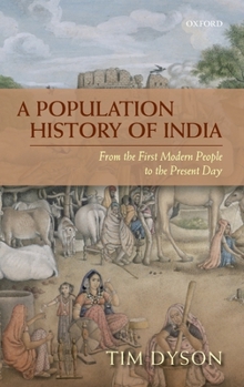 Hardcover Population History of India: From the First Modern People to the Present Day Book
