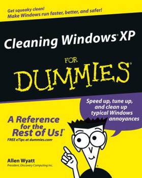 Paperback Cleaning Windows XP for Dummies Book