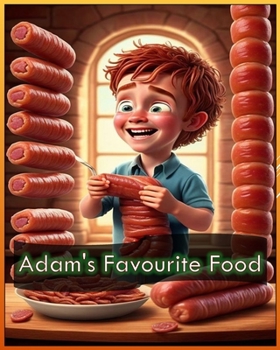 Paperback Adam's favourite food Book