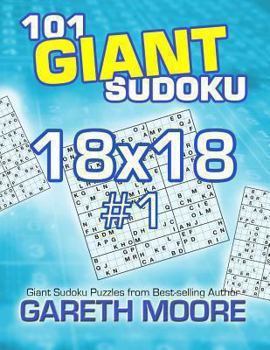 Paperback 101 Giant Sudoku 18x18 #1 Book