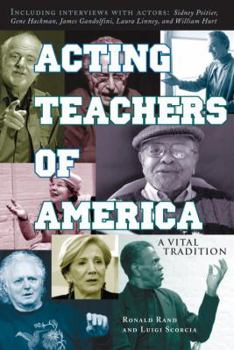Paperback Acting Teachers of America: A Vital Tradition Book