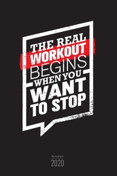Wochenplaner 2020 - Fitness Gym Bodybuilding: Fitness Kalender 2020 | 120 Seiten Wochenkalender, Terminkalender, Kalender 2020 inkl. Fitness-Tracker ... Gym Workout Taschenkalender (German Edition)