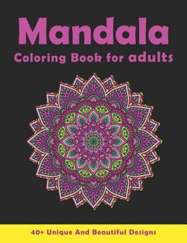 Paperback Mandala Coloring Book For Adults: Beautiful Stress Relieving Patterns For Relaxation Book