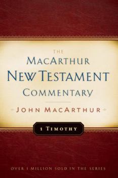 Hardcover 1 Timothy MacArthur New Testament Commentary: Volume 24 Book