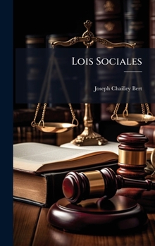 Hardcover Lois Sociales [French] Book