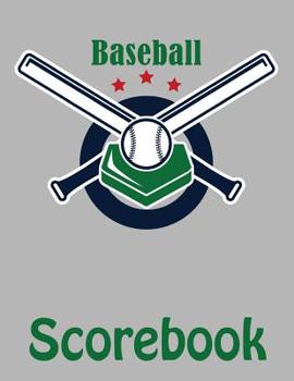 Paperback Baseball Scorebook: 100 Scorecards For Baseball Book