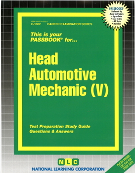 Spiral-bound Head Automotive Mechanic (V) Book