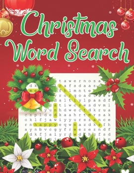 Paperback Christmas Word Search: A Unique Large Print Christmas Word Search Book For Christmas Fun Word Search Game Book