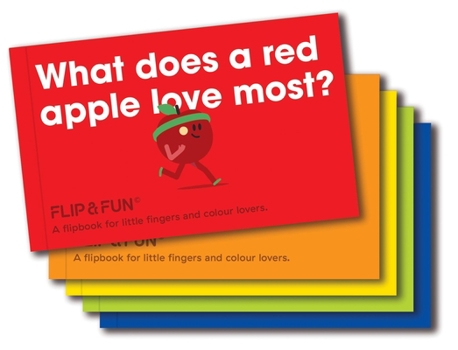Hardcover Flip & Fun Fruits: A Flipbook for Little Fingers and Colour Lovers Book