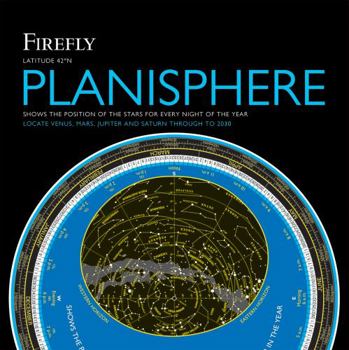 Map Firefly Planisphere: Latitude 42 Degrees North Book