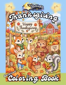 Bednight Stories Thanksgiving Detailed Coloring Book: Coloring Book for Artists of All Ages (Bednight Stories: Adults and Children's Coloring Books)
