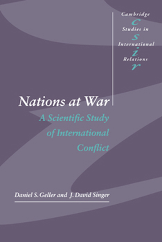 Paperback Nations at War: A Scientific Study of International Conflict Book