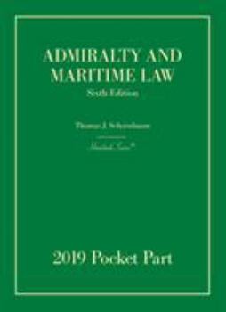 Paperback Admiralty and Maritime Law, 6th, 2019 Pocket Part (Hornbooks) Book