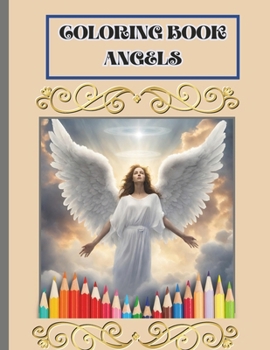 Paperback Coloring Book Angels Book