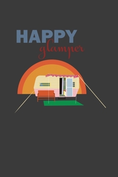 Paperback Happy Glamper: Rodding Notebook Book