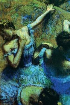 Paperback ''Blue Dancers'' by Edgar Degas: Journal (Blank / Lined) Book