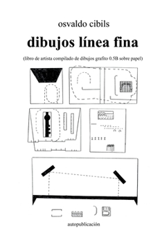 Paperback dibujos línea fina: (libro de artista compilado de dibujos grafito 0.5B sobre papel) [Spanish] Book