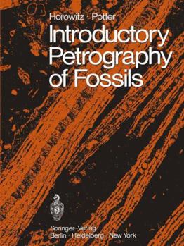 Paperback Introductory Petrography of Fossils Book