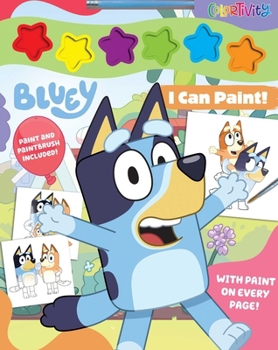 Paperback Bluey Colortivity: I Can Paint! Book